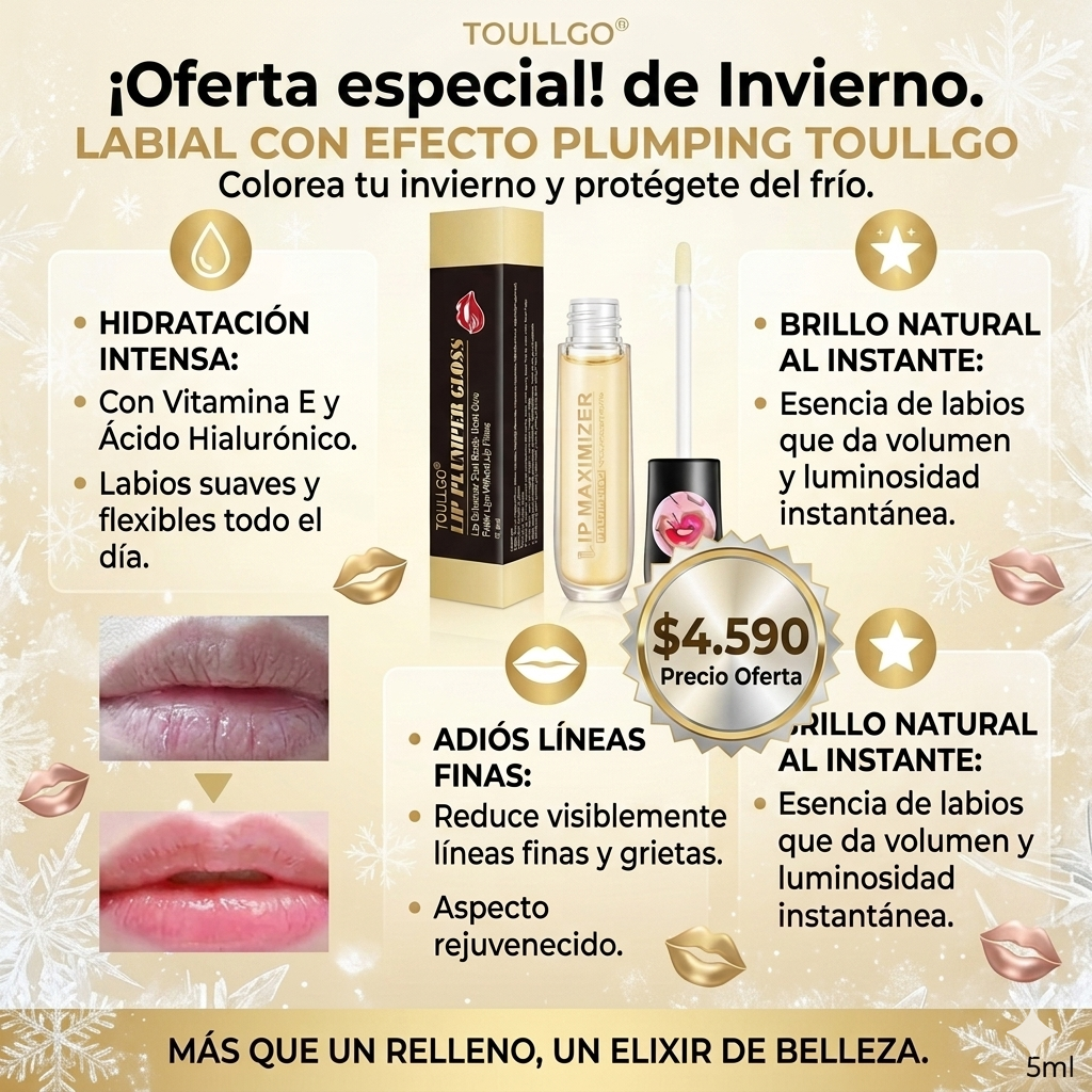 Labial con Efecto Plumping Natural