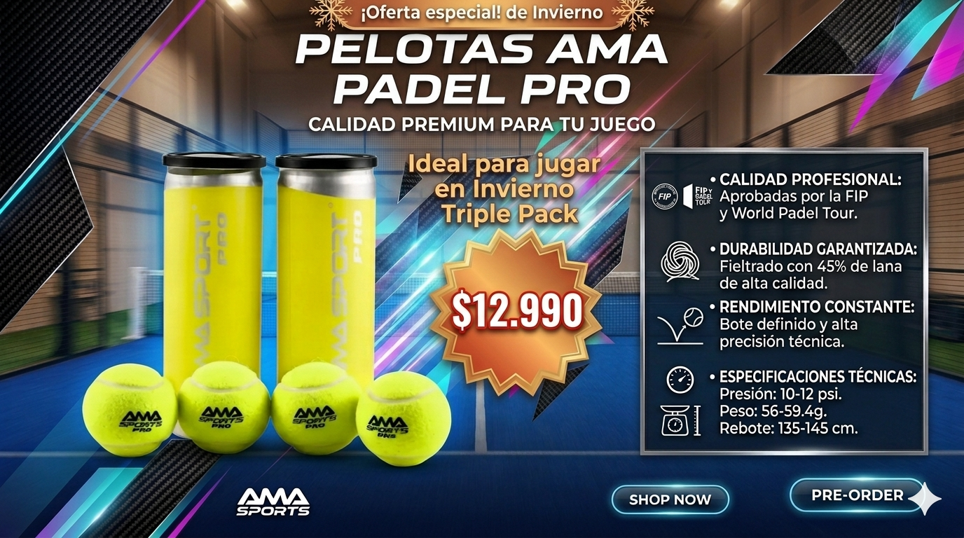 Tarro De Pelotas Premium Padel Pro 3un