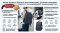 mochila multifuncional