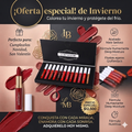Set 12 PCS Labiales Mate Suave Hidratan
