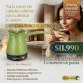🟢 Cafetera Turca Eléctrica