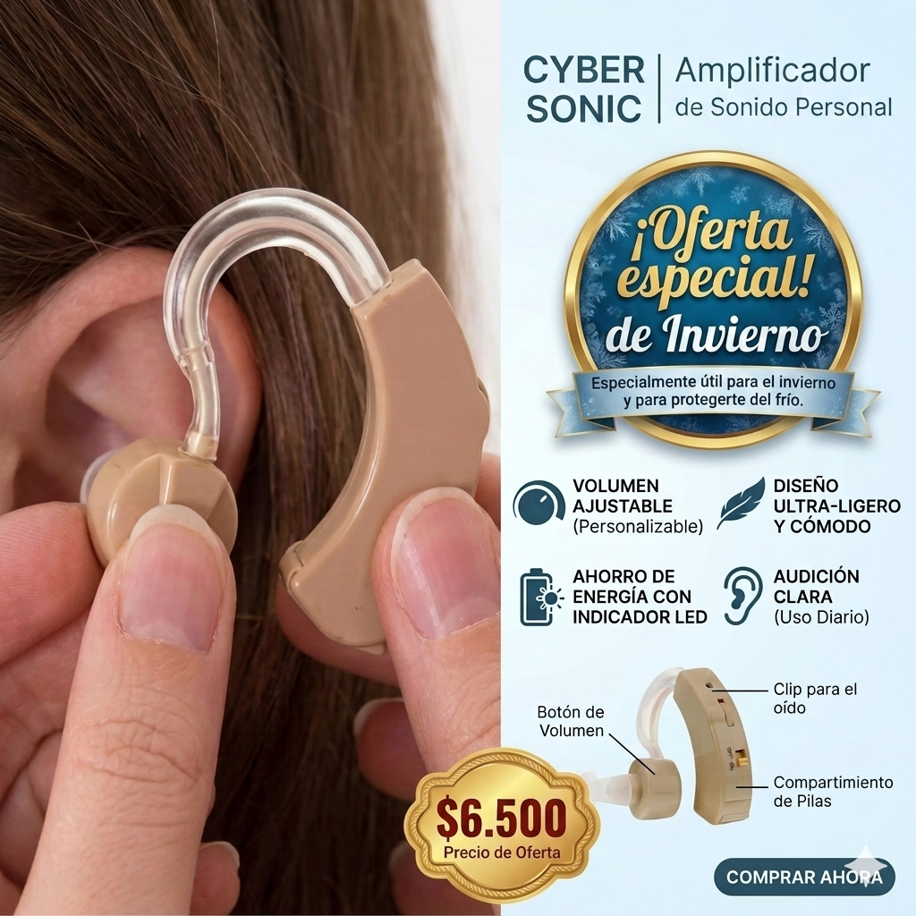 Audifono Amplificador De Sordera a PIlas