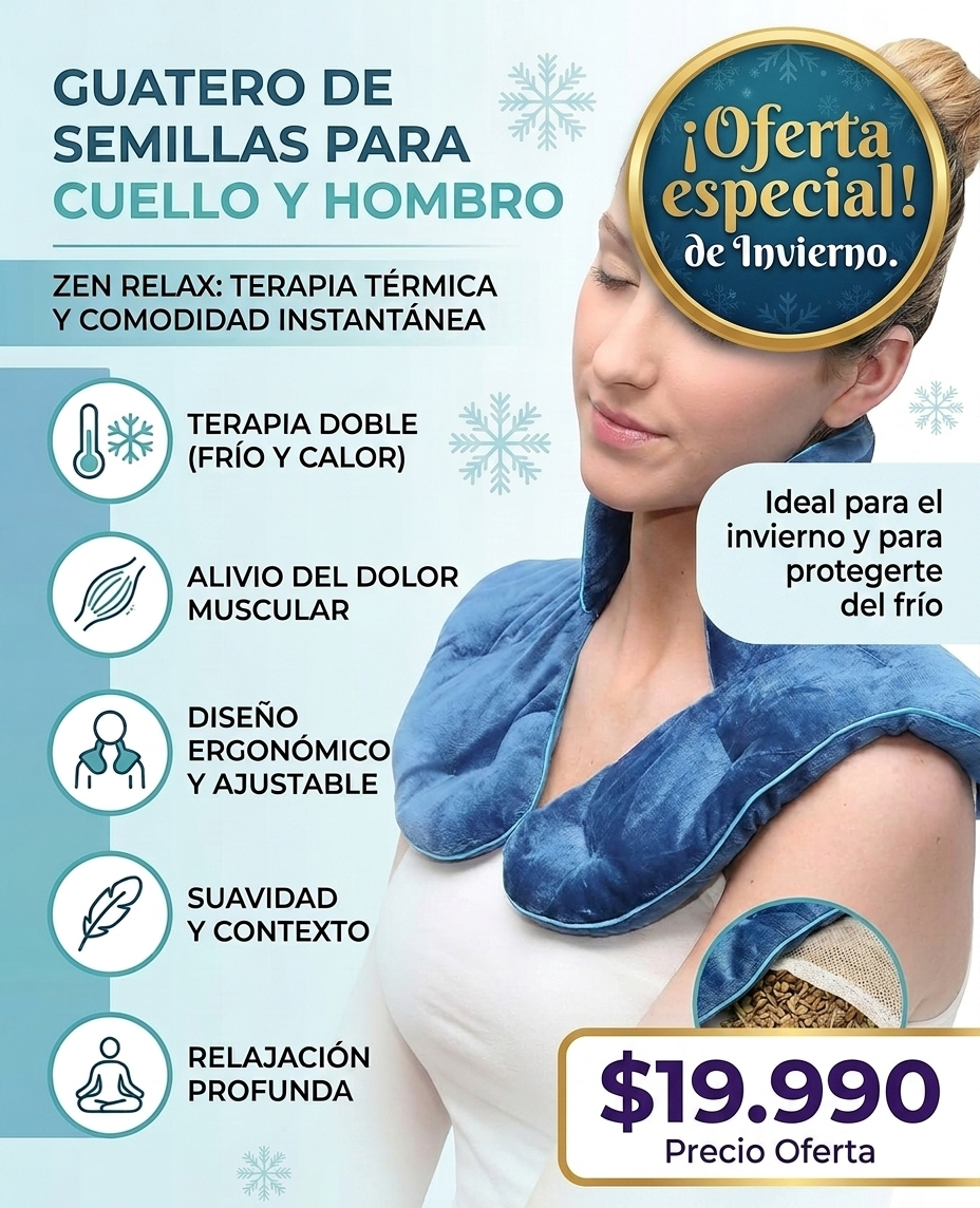 🔥Guatero de Semilla para Cuello y Hombro