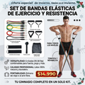 SET DE BANDAS ELASTICAS DE EJERCICIOS