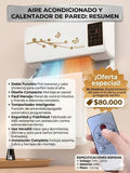 Aire Acondicionado Y Calentador De Pared